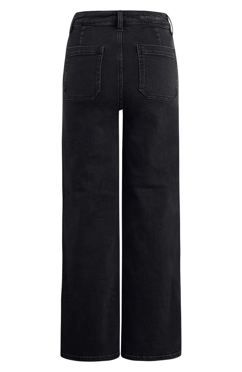 Favorite Daughter The Mischa Super High Waist Wide Leg Jeans, Alternate, color, Tupelo