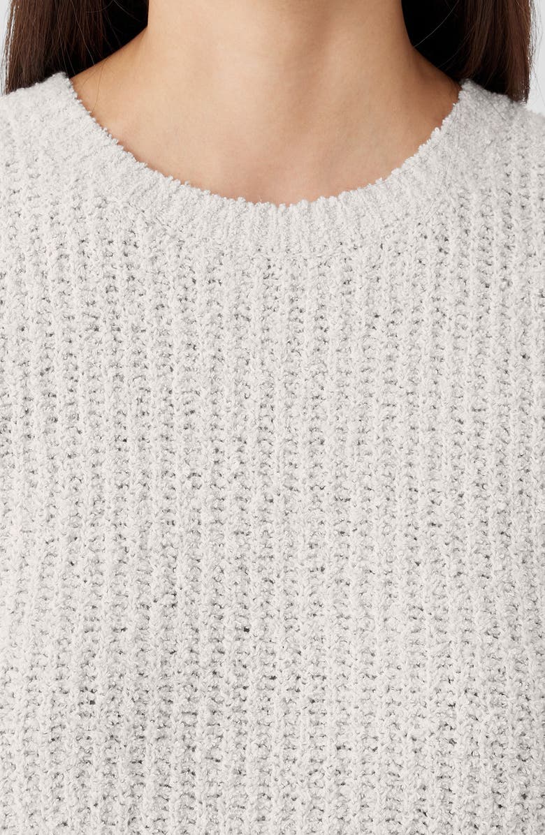 Eileen Fisher Organic Cotton Blend Sleeveless Sweater, Alternate, color, 