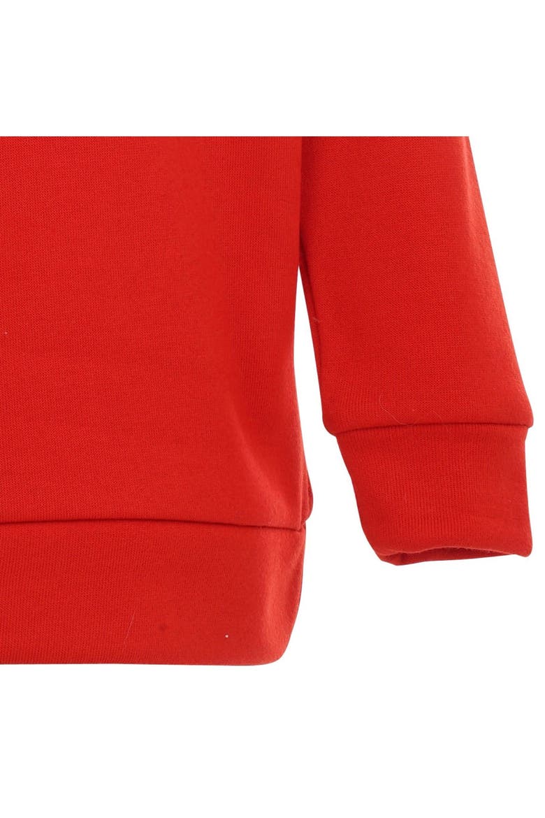 Mickey Mouse Fleece Quarter-Zip Sweatshirt and Pants Set, Alternate, color, Mickey Mouse Red