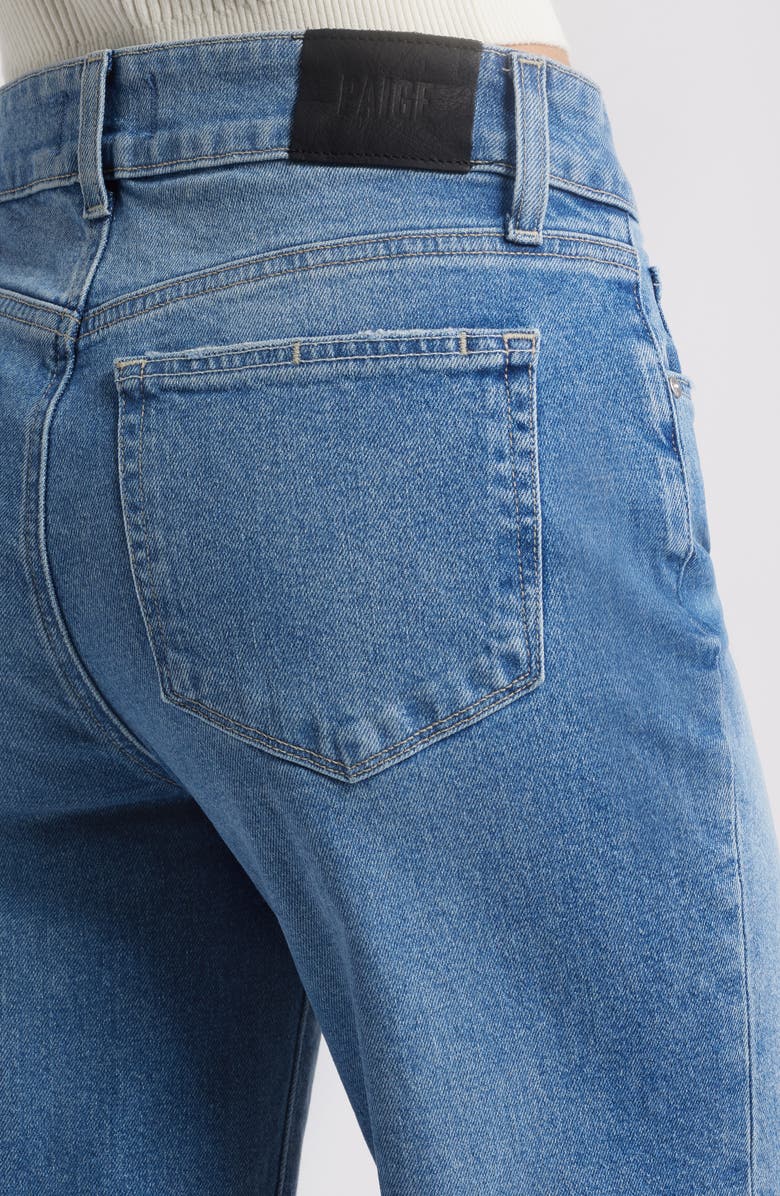 PAIGE Sasha Cuffed High Waist Ankle Wide Leg Jeans, Alternate, color, 