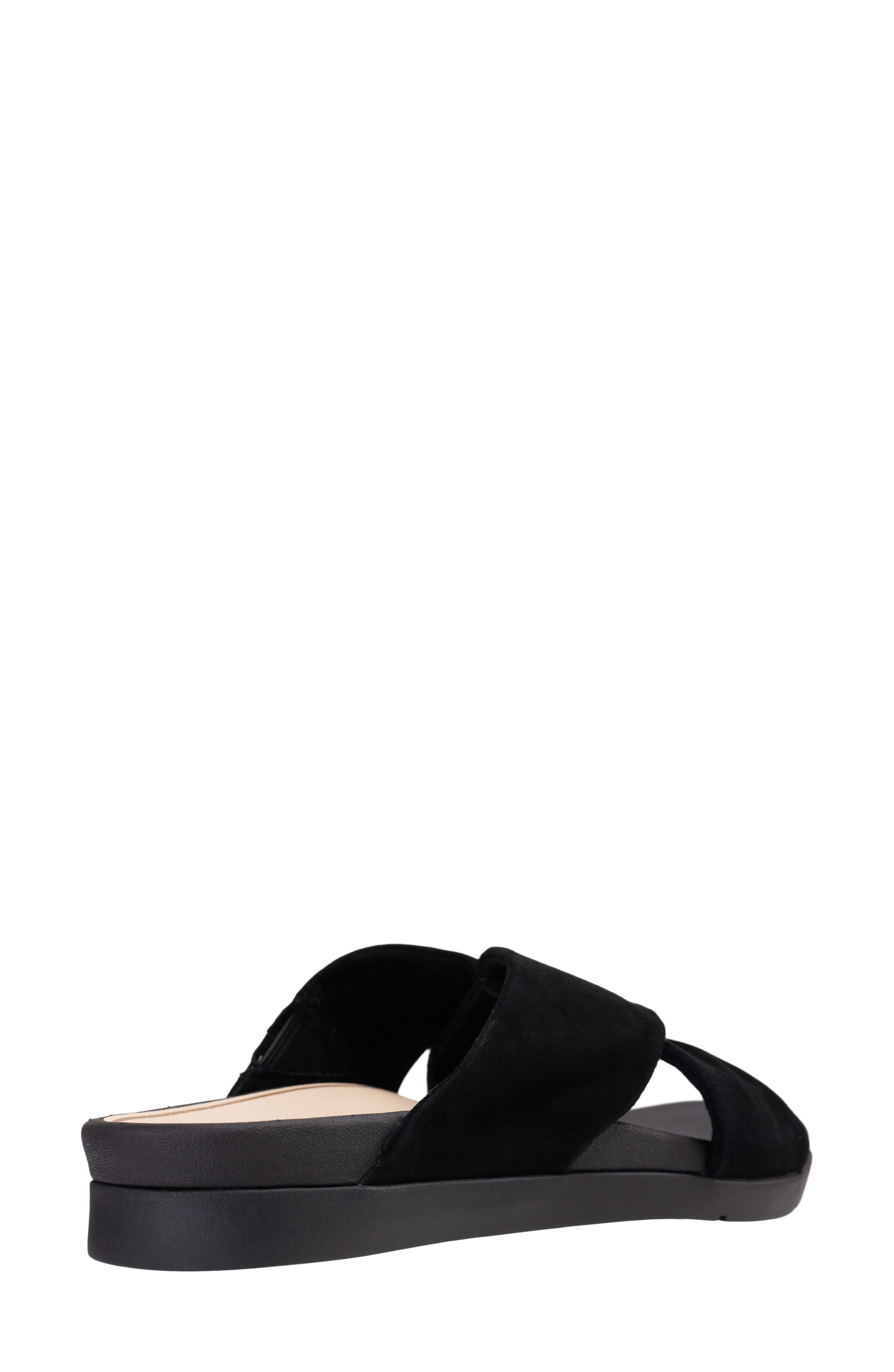 Riviera Slide Sandal, Alternate, color, BLACK/ BLACK