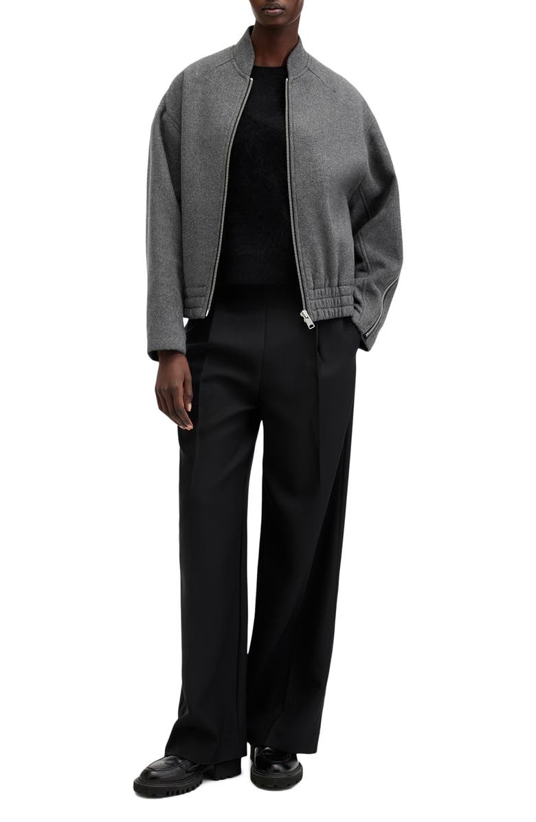 AllSaints Hackney Bomber Jacket, Alternate, color, 