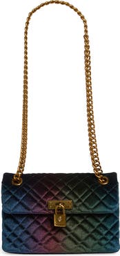 Kurt Geiger London Velvet Mini Brixton Crossbody Bag