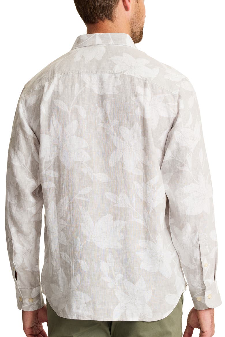 Sandy Vineyard Long Sleeve Linen Shirt, Alternate, color, MOREL