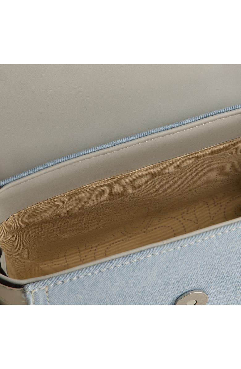 True Religion Mini Flap Crossbody Bag with Iconic U-Logo, Alternate, color,