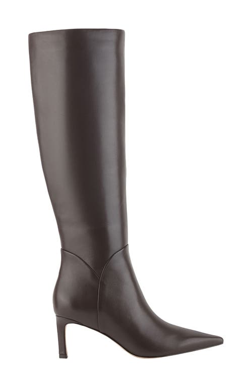 Marc Fisher Sabrina Knee High Boot In Brown