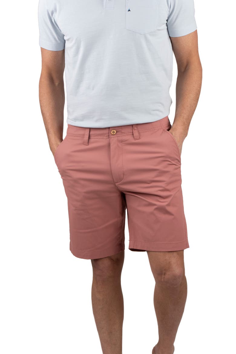 Performance Chino Shorts, Alternate, color, DUSTY ROSE