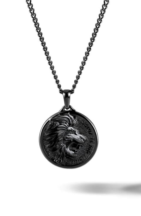 Lion Pendant Necklace