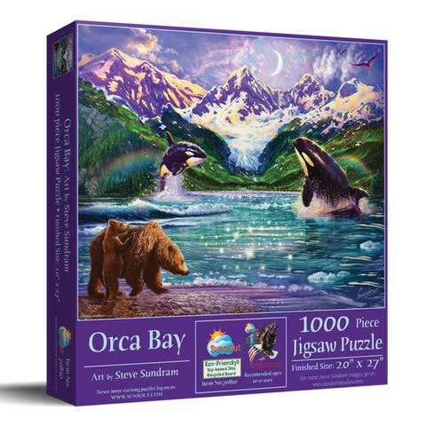 Orca Bay 1000 piece Jigsaw Puzzle for Adults