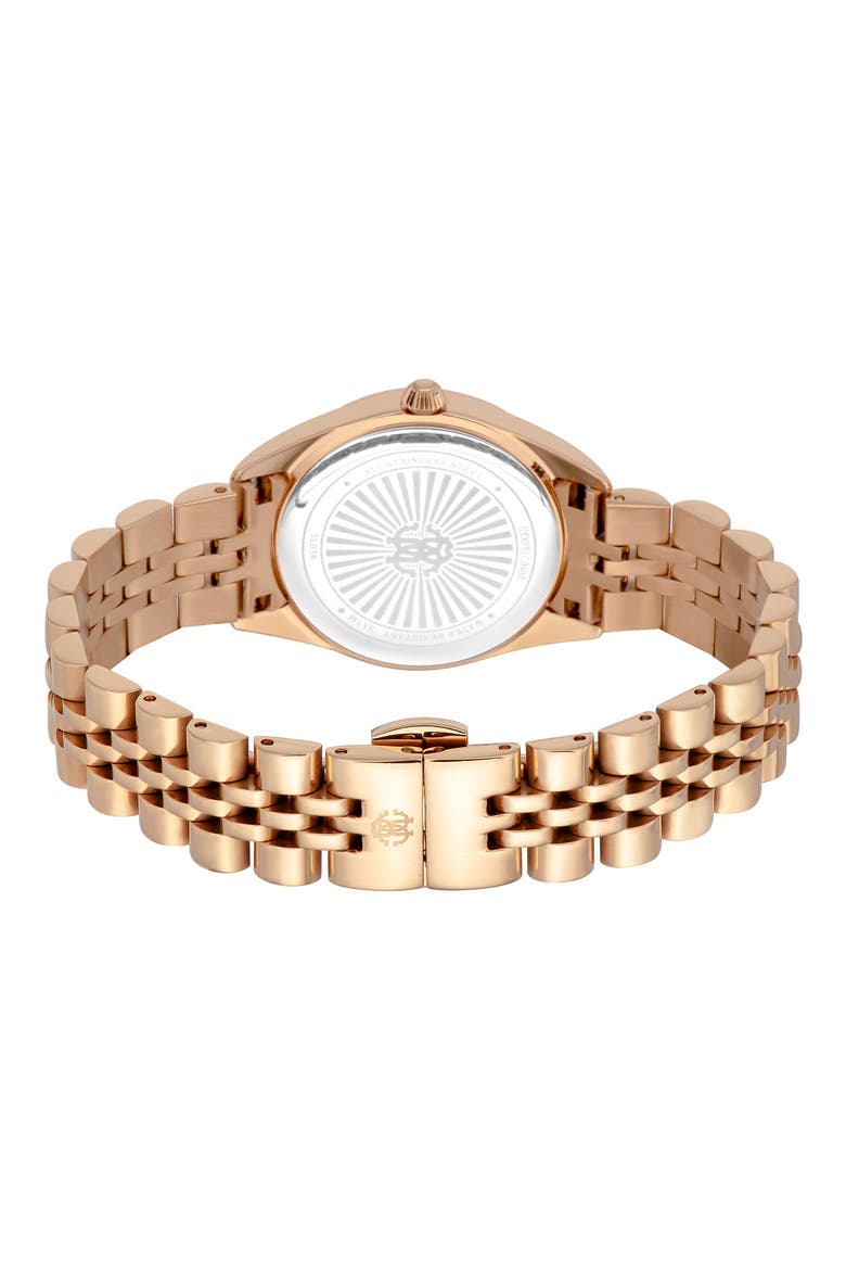 Crystal Bracelet Watch, 31mm, Alternate, color, ROSE GOLD