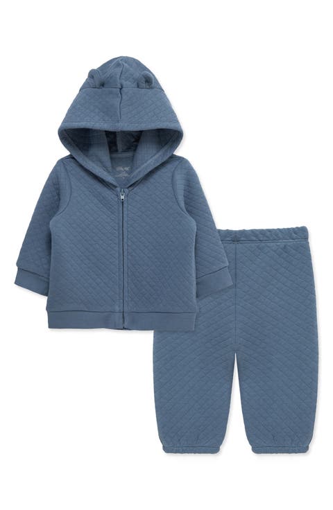 Quilted Hoodie & Joggers Set (Baby)