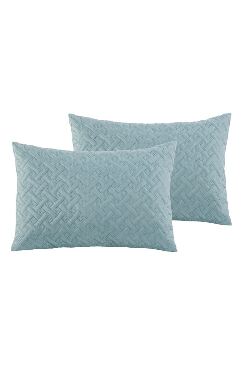 VCNY HOME Nina Embossed 2-Piece Comforter Set - Twin XL Size, Alternate, color, Blue