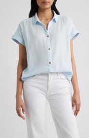 beachlunchlounge Devin Gauze Shirt