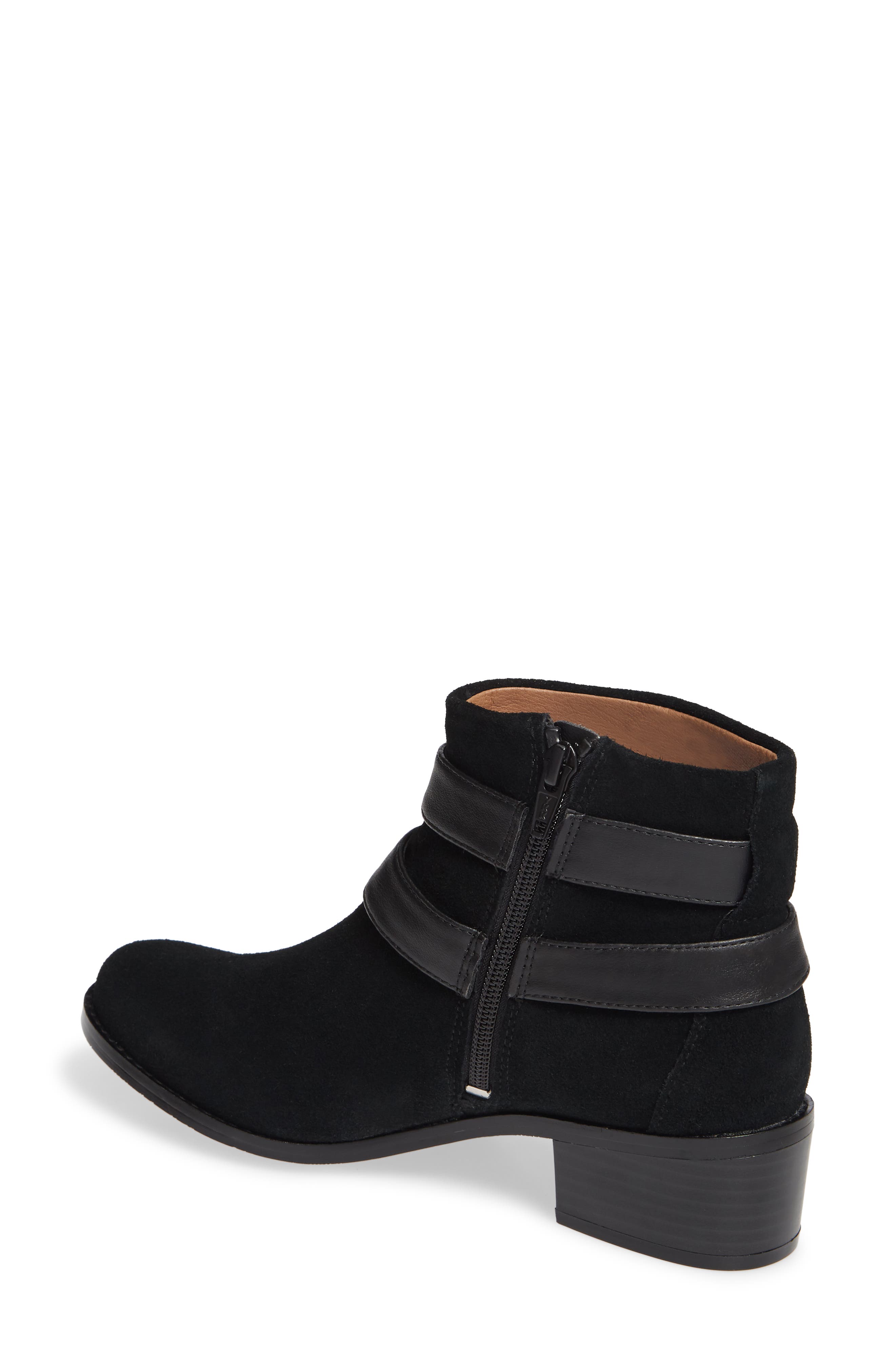 VIONIC WITH ORTHAHEEL Vionic Mana Buckle Strap Bootie, Alternate, color, 