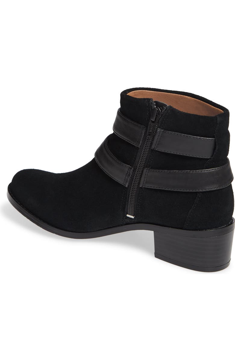 VIONIC WITH ORTHAHEEL Vionic Mana Buckle Strap Bootie, Alternate, color,