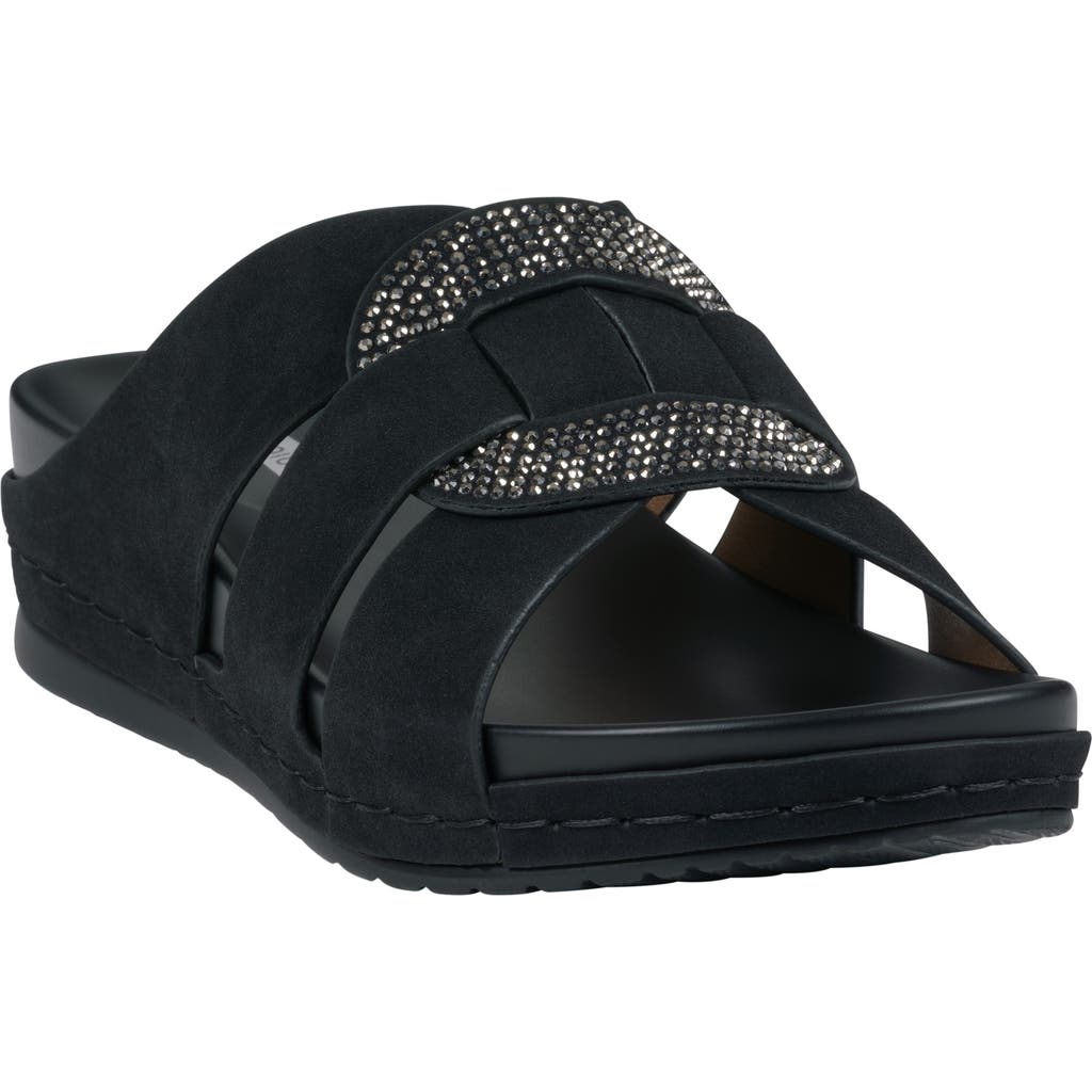 Gc Shoes Betsey Comfort Slide Sandal In Black