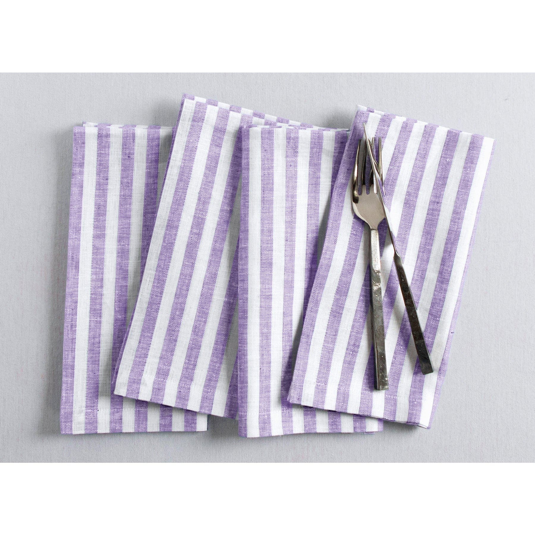 Violet and White