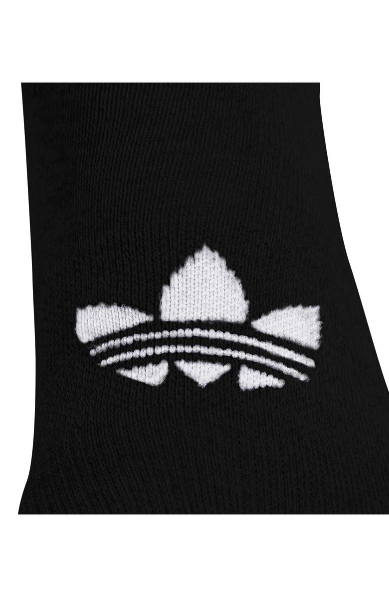adidas Gender Inclusive Superlite Assorted 6-Pack Super No-Show Socks, Alternate, color, Black/ White/ Grey