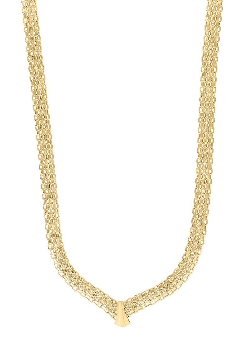 14K Yellow Gold Diamond Star Drop Necklace, Main, color, Metallic Gold