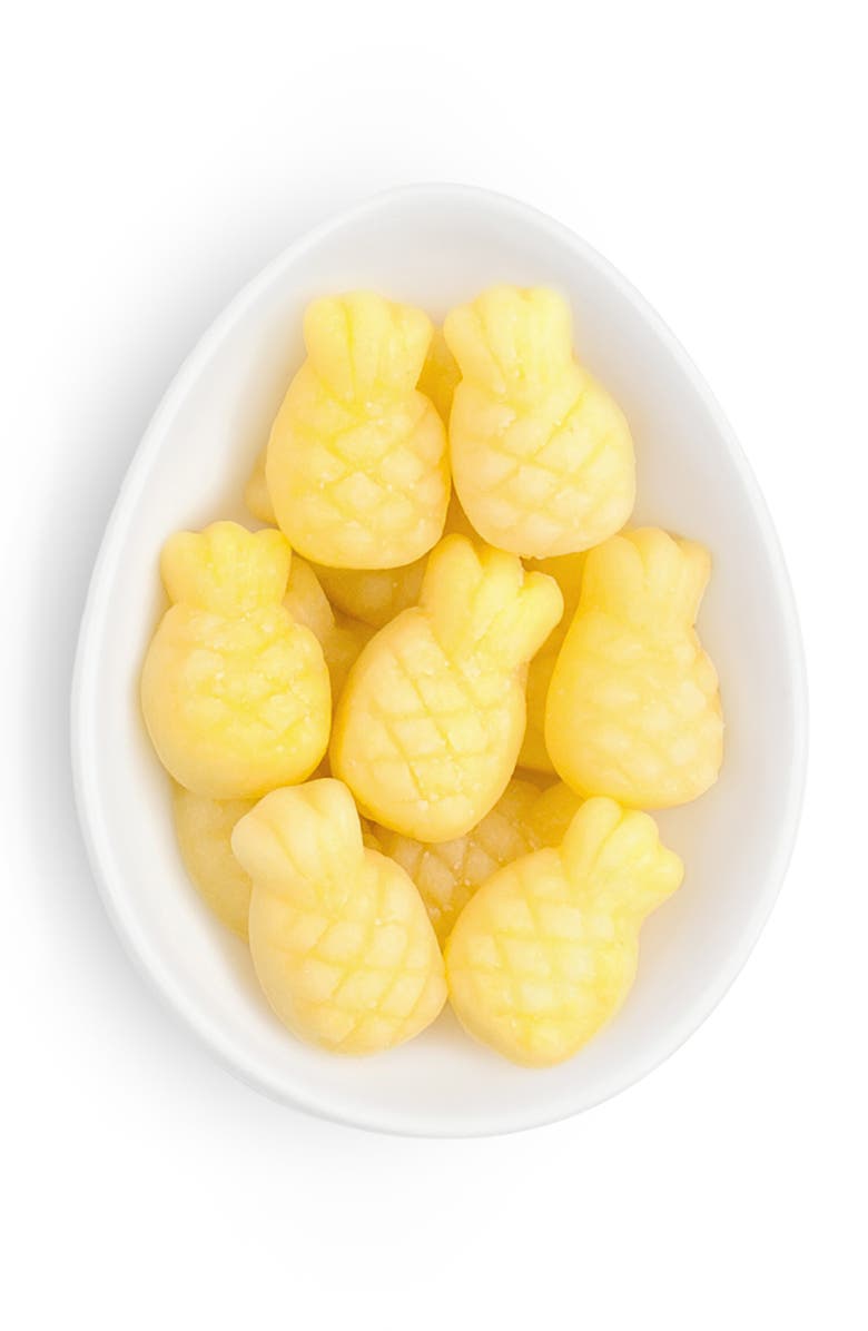 sugarfina Island Pineapples Set of 3 Candy Cube, Alternate, color, Blue