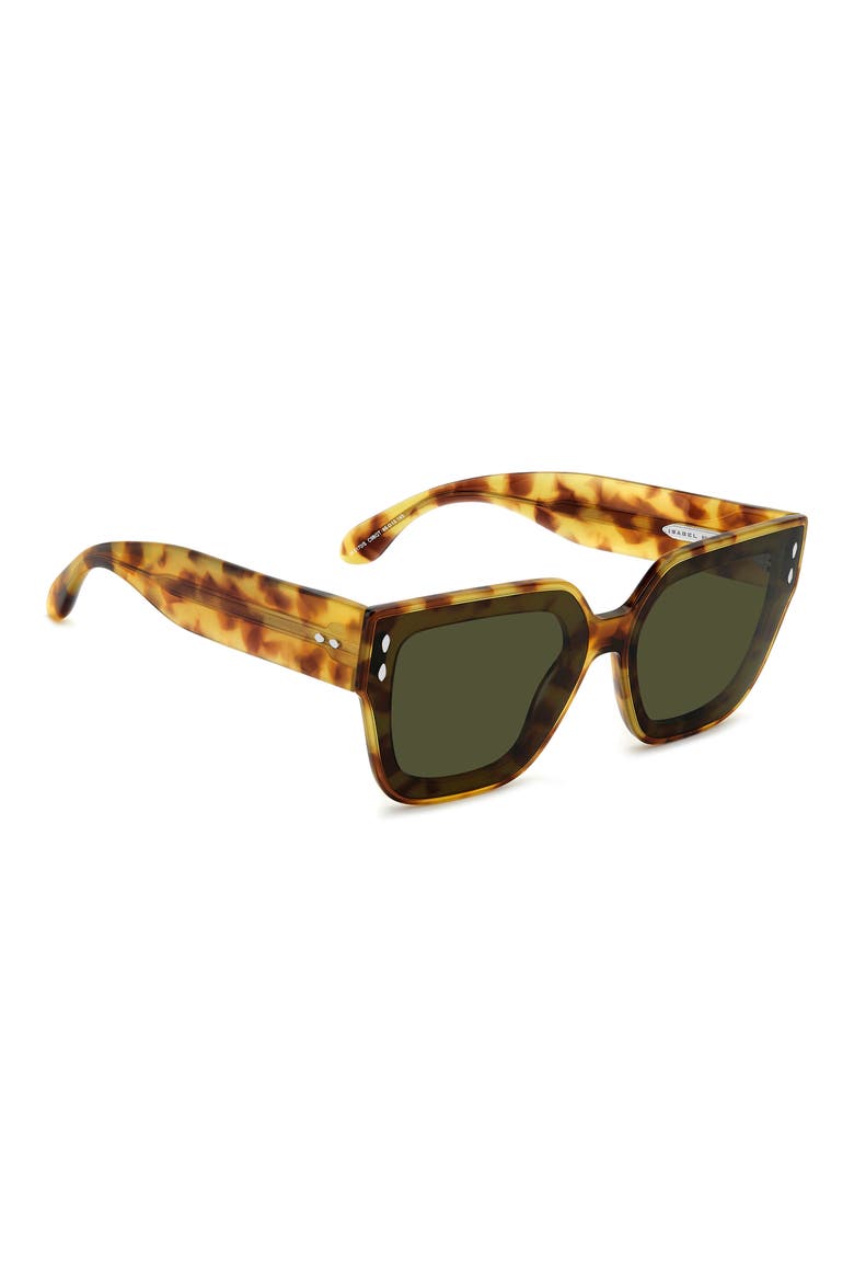 65mm Oversize Rectangular Sunglasses, Alternate, color, 0C9B-QT