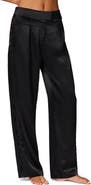 Simone Perele Love Me Lace Trim Silk Blend Pants