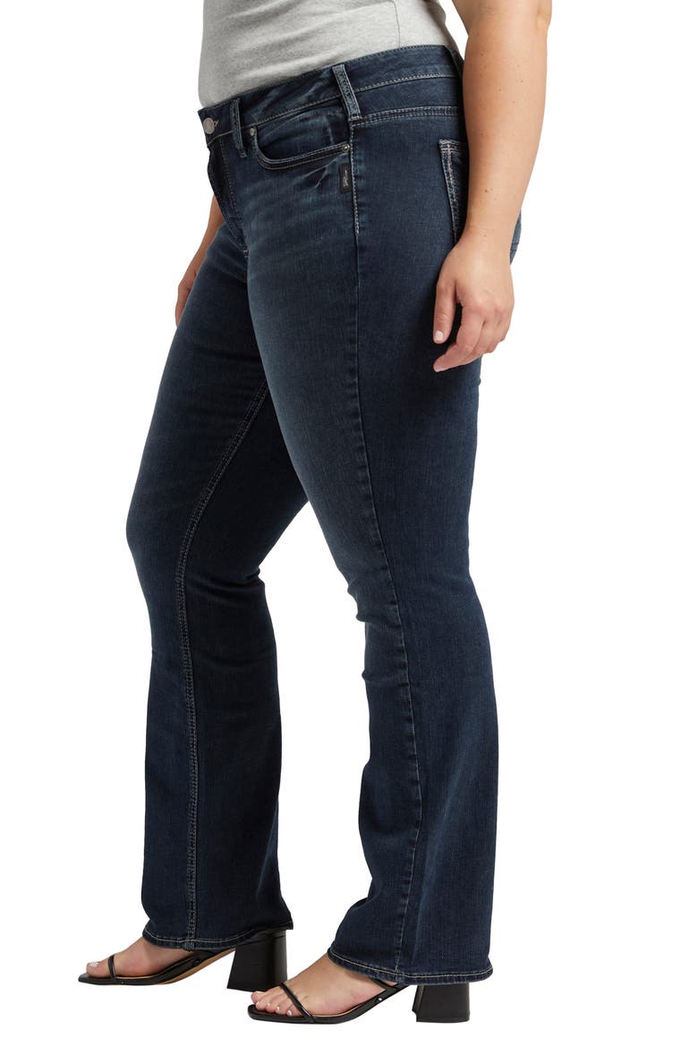 Suki Slim Fit Bootcut Jeans, Alternate, color, INDIGO