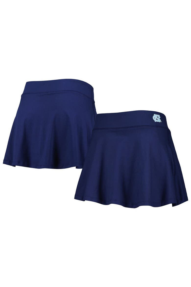Women's ZooZatz Navy North Carolina Tar Heels Flowy Skort, Main, color, Navy