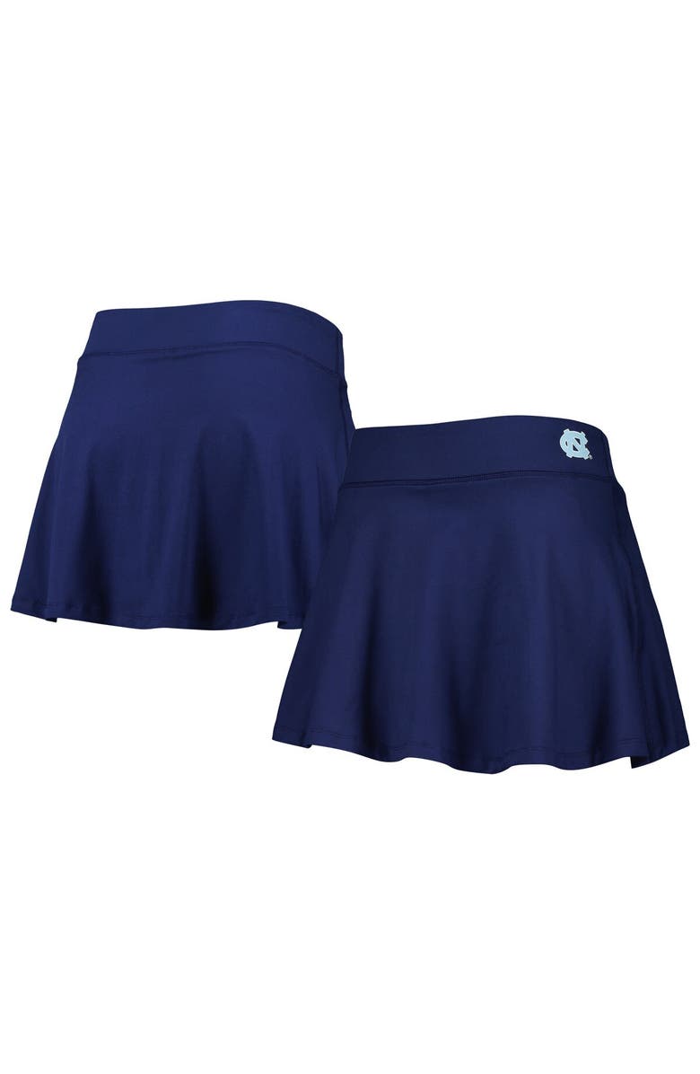 ZOOZATZ Women's ZooZatz Navy North Carolina Tar Heels Flowy Skort, Main, color, Navy