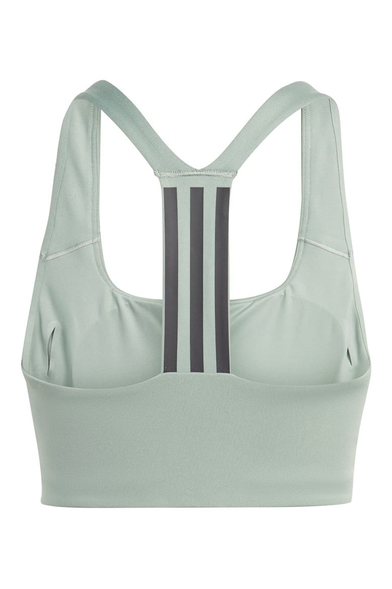 Power Impact Sports Bra, Alternate, color, SILVER GREEN/BLACK