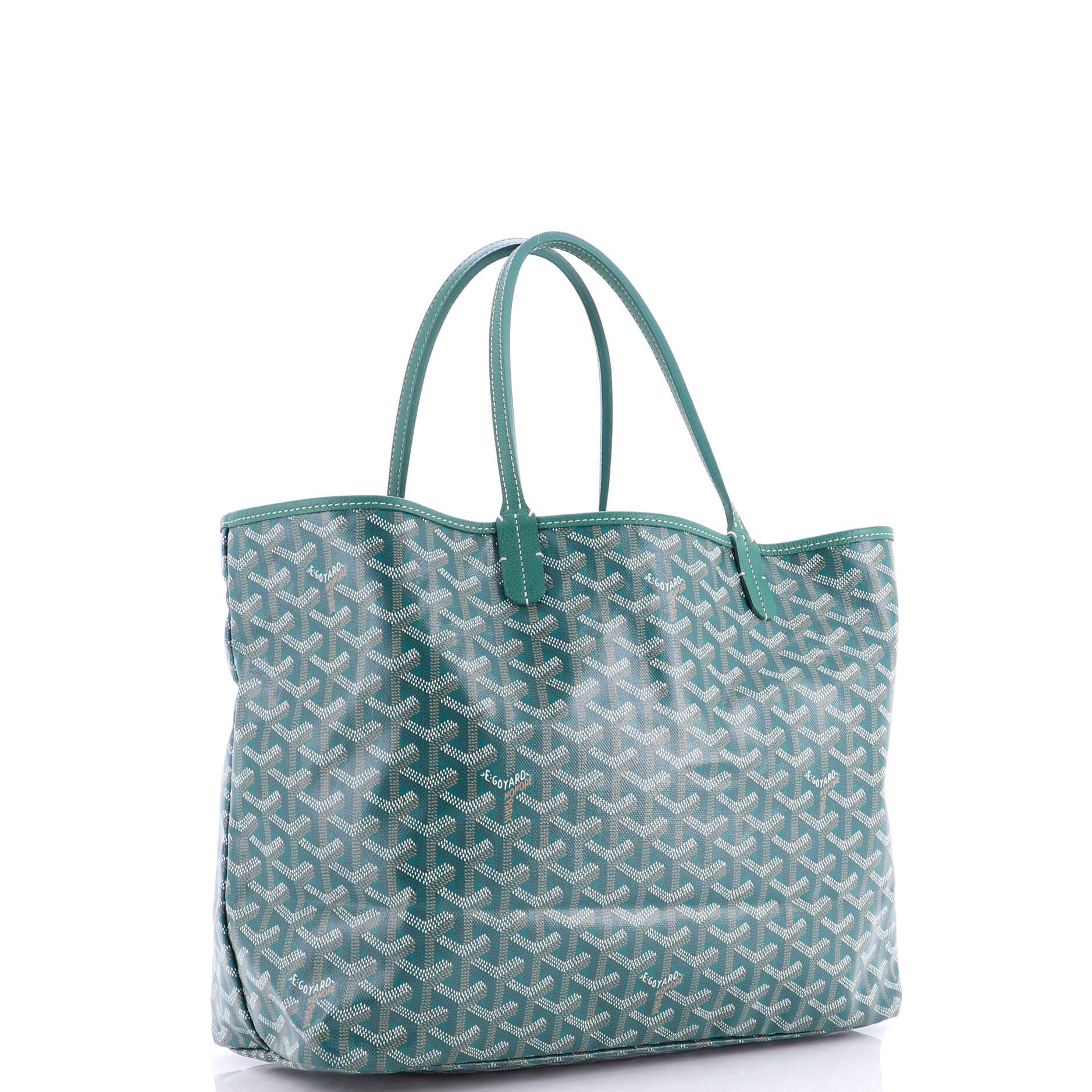 Pre-Owned Goyard Saint Louis Tote Coated Canvas PM, Alternate, color, 