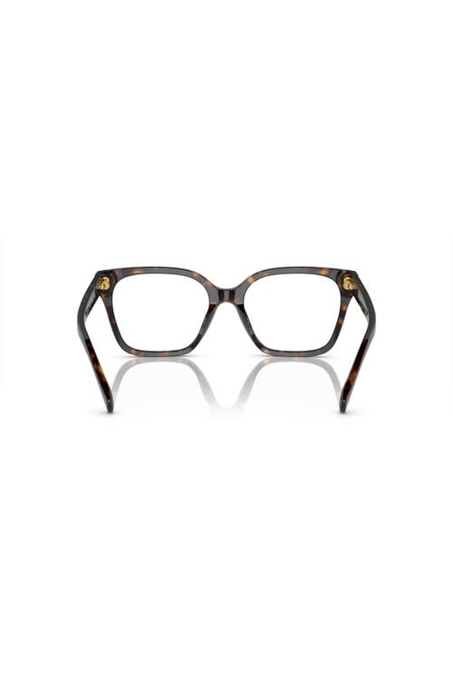 Ralph 55mm Square Optical Glasses In Brown