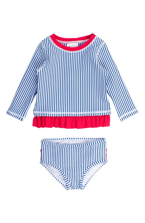 Kids' Long Sleeve Two-Piece Swimsuit (Toddler & Little Kid)
