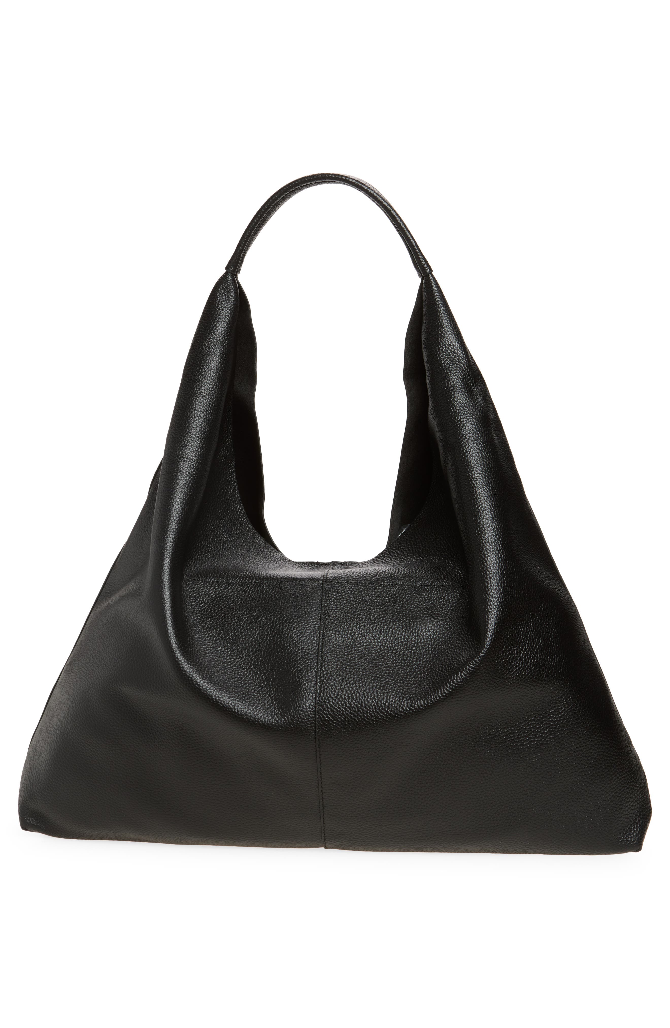 Kurt Geiger London Large Chelsea Slouch Hobo Bag, Alternate, color, Black