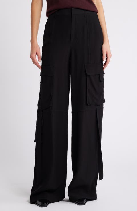 High Waist Utility Cargo Pants