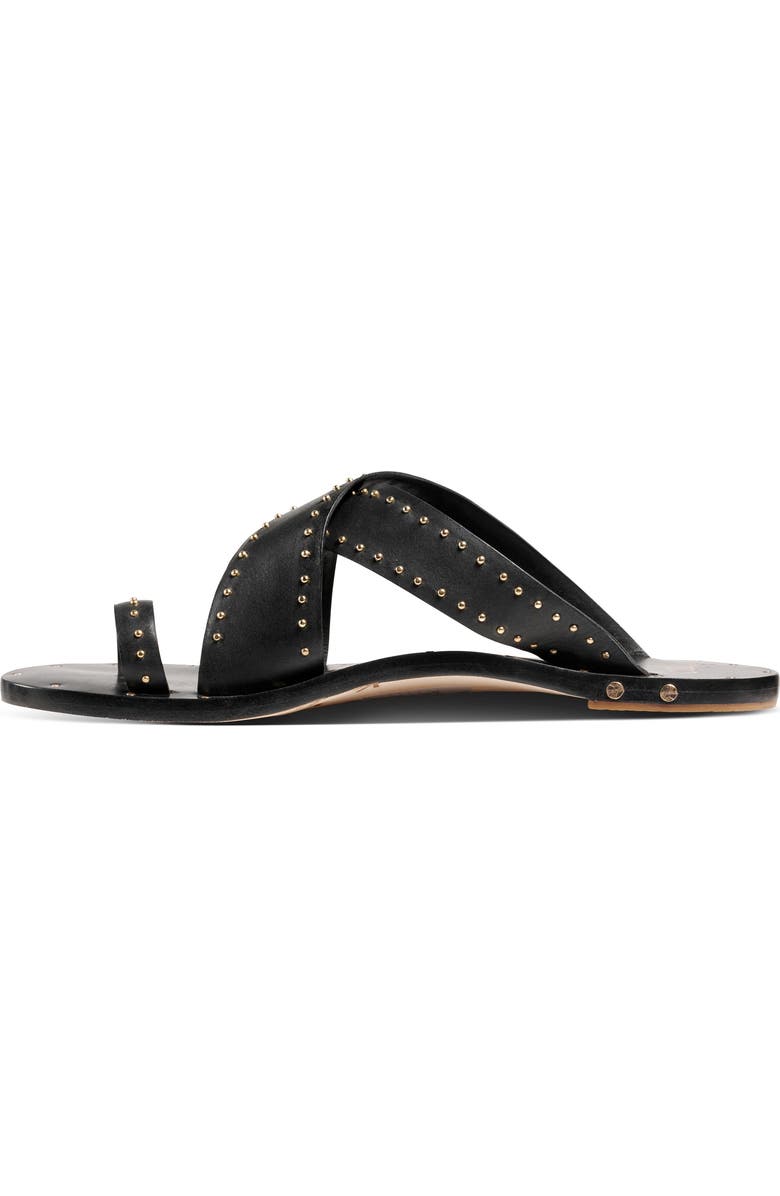 Beek Curlew Studded Crossover Strap Slide Sandal, Alternate, color,