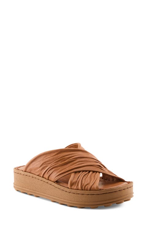 Majorelle Platform Sandal