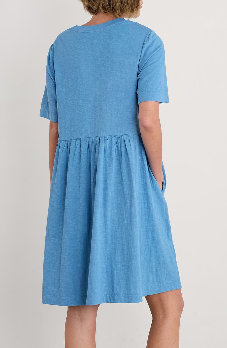 Seasalt Cornwall Hellandbridge T-Shirt Dress, Alternate, color, Sea Blue