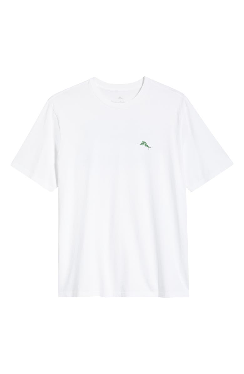 Tommy Bahama Wedge & Wave Cotton Graphic T-Shirt, Main, color, White