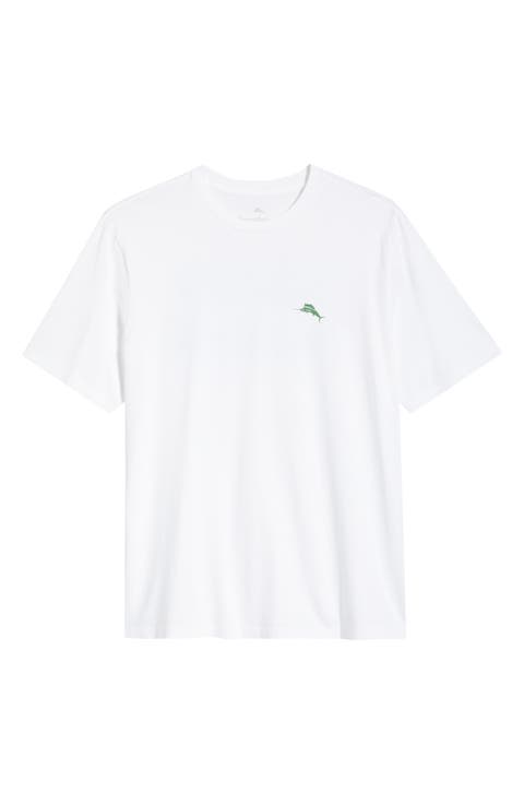 Wedge & Wave Cotton Graphic T-Shirt (Big & Tall)