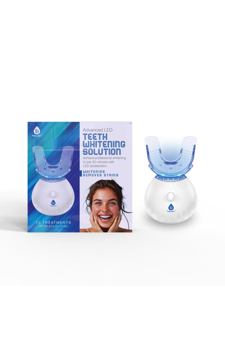 PURSONIC Advanced LED Teeth Whitening Solution, Alternate, color, White