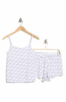 Calvin Klein Stretch Cotton Camisole & Shorts Pajamas