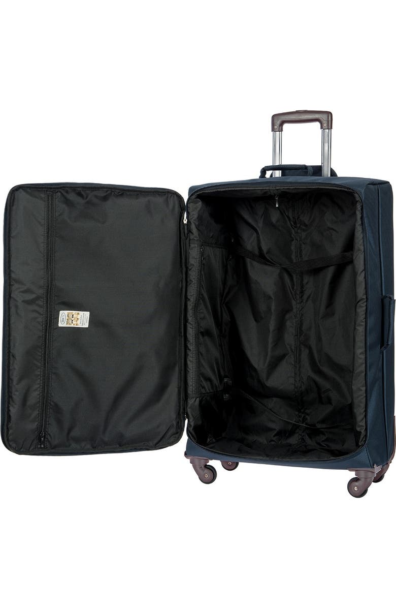 Bric's 30" Nylon Spinner with Frame Suitcase, Alternate, color, Blue/Dark Brown