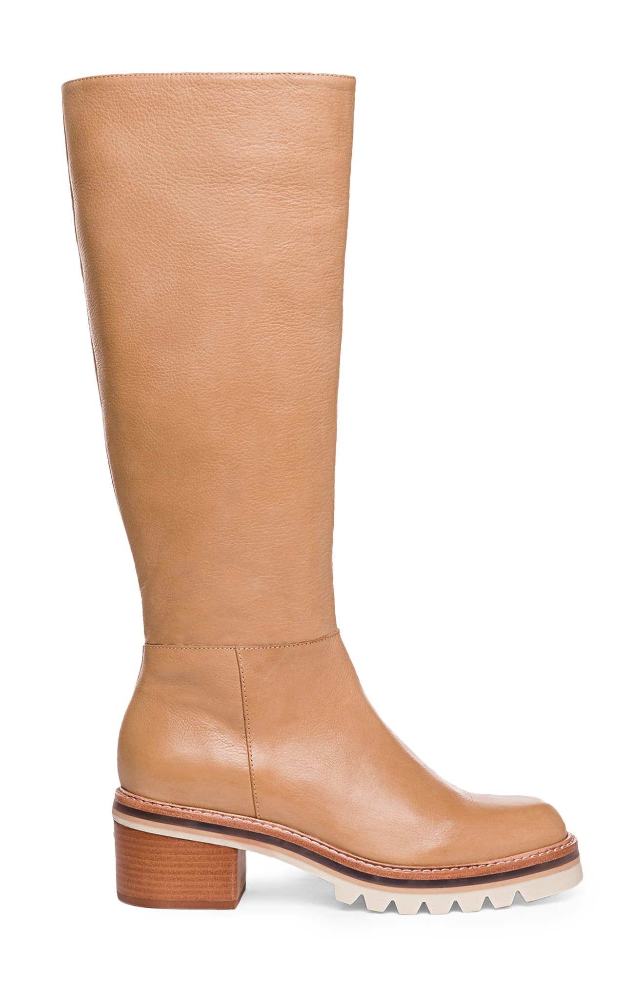 Susana Knee High Boot, Alternate, color, SAND