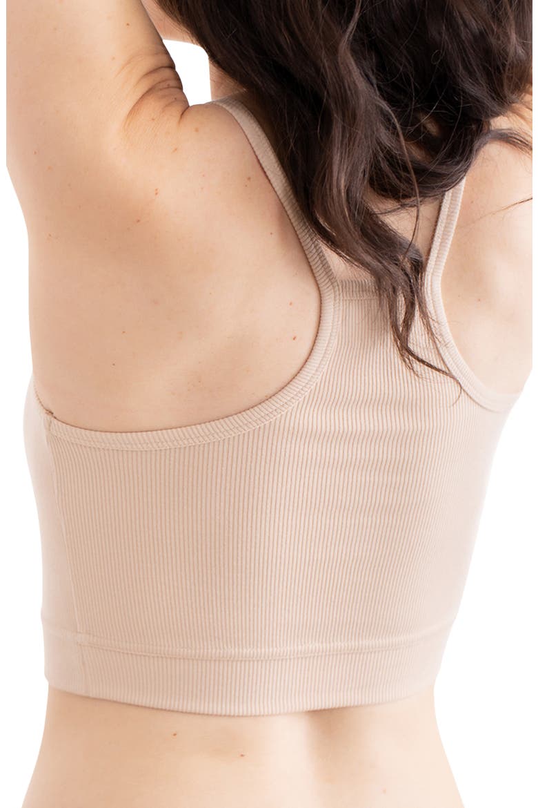 Ribbed Crop Camisole, Alternate, color, SMOKE GREY