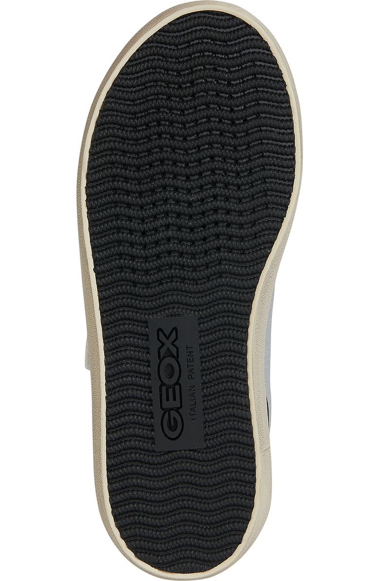 Geox Kids' Gisli Sneaker, Alternate, color, Silver/ Ivory