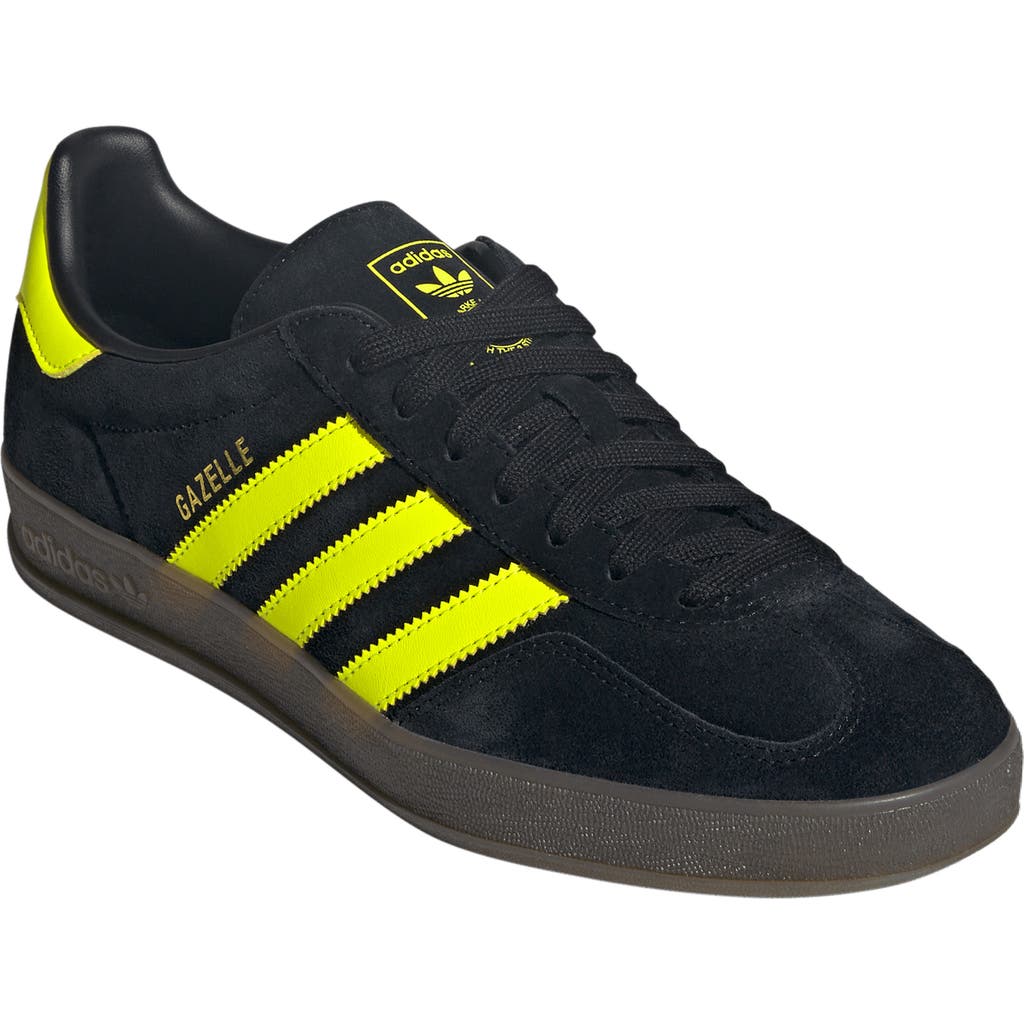 Adidas Originals Adidas Gazelle Indoor Sneaker In Black
