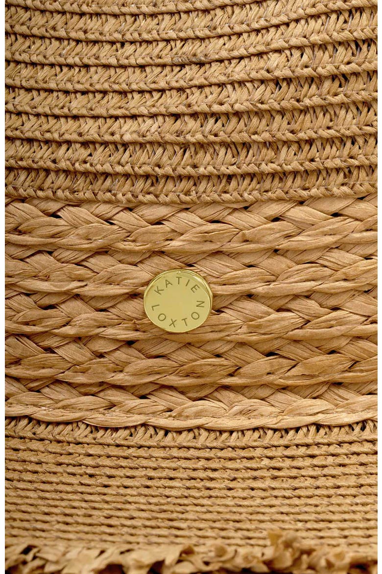 Straw Fedora Hat, Alternate, color, Natural
