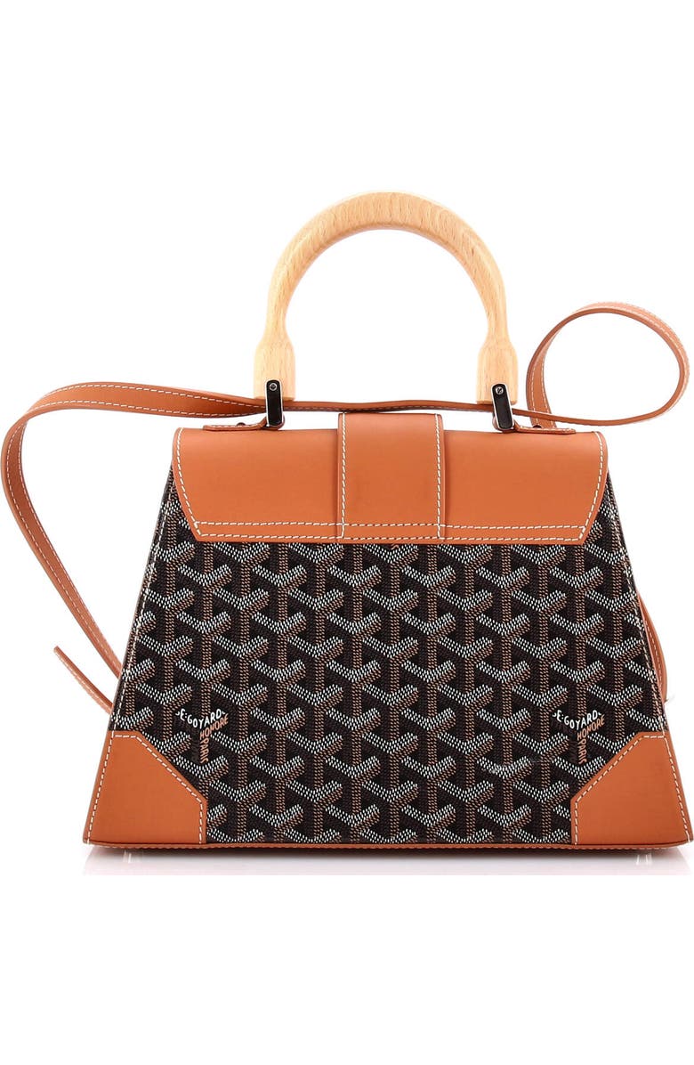 81036096 Saigon Top Handle Bag Coated Canvas with Leather PM, Alternate, color,