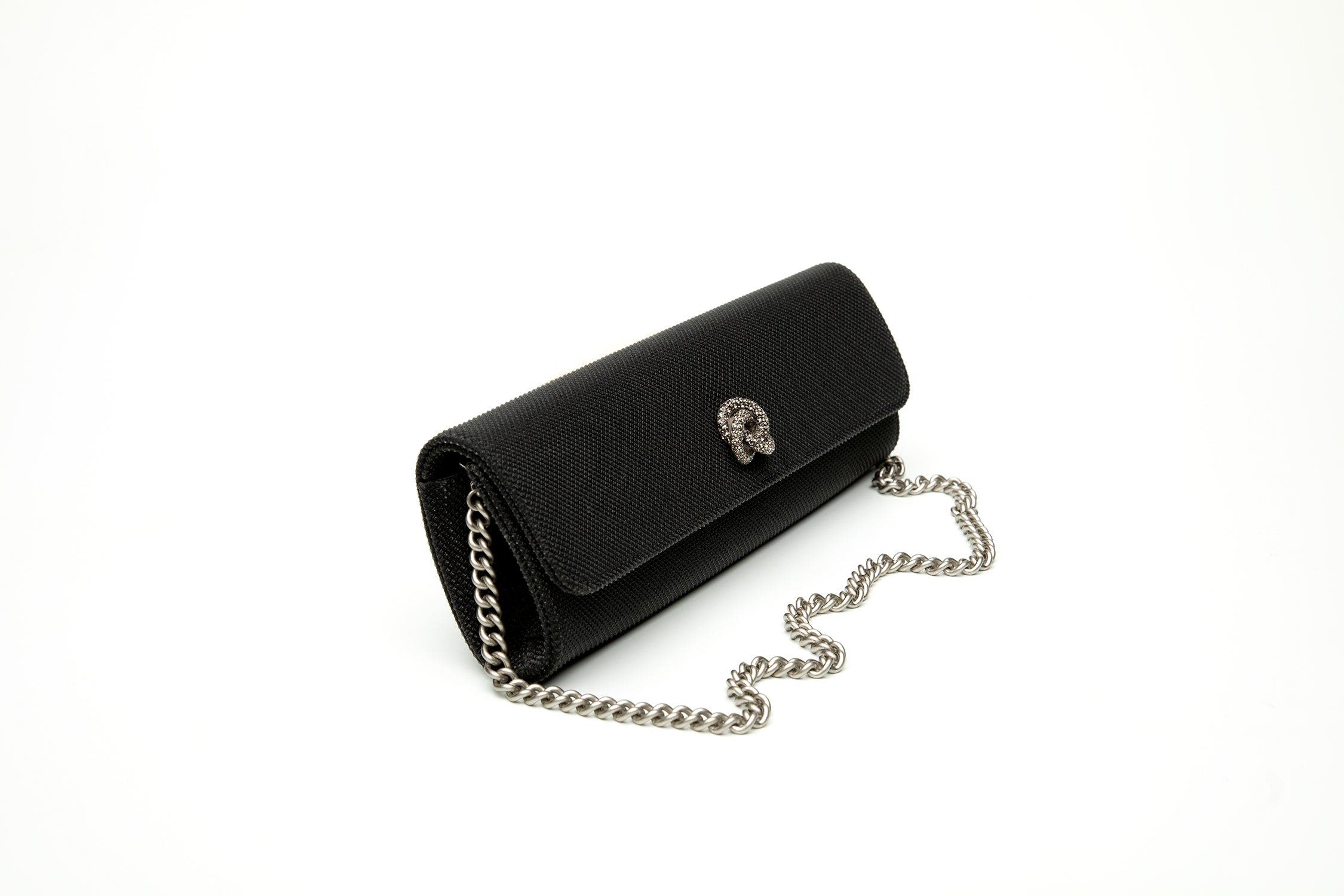 Michelle Wilhite The Loulou Clutch, Alternate, color, Black